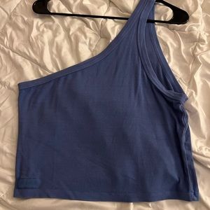 Set Active One Shoulder Top